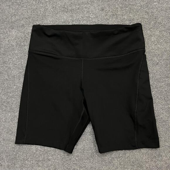 Nike Dri-FIT Shorts Womens Large Black Athletic Compression Running DQ1040-010 - Picture 1 of 11